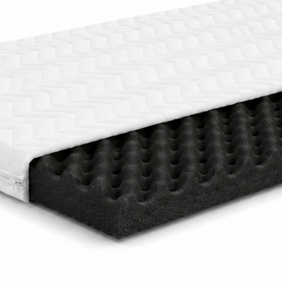 Black Ergo Topper 5 cm mit Relax-Pyramidenschicht – Bild 2